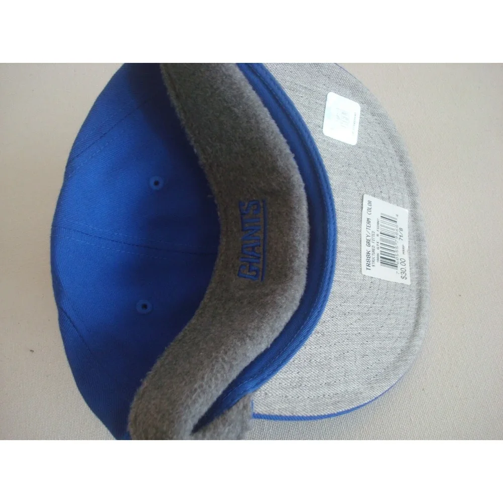 NEW YORK GIANTS   NEW ERA  00S FITTED SZ 7 1/8 GOLF BEACH HAT CAP VINTAGE EE2‎